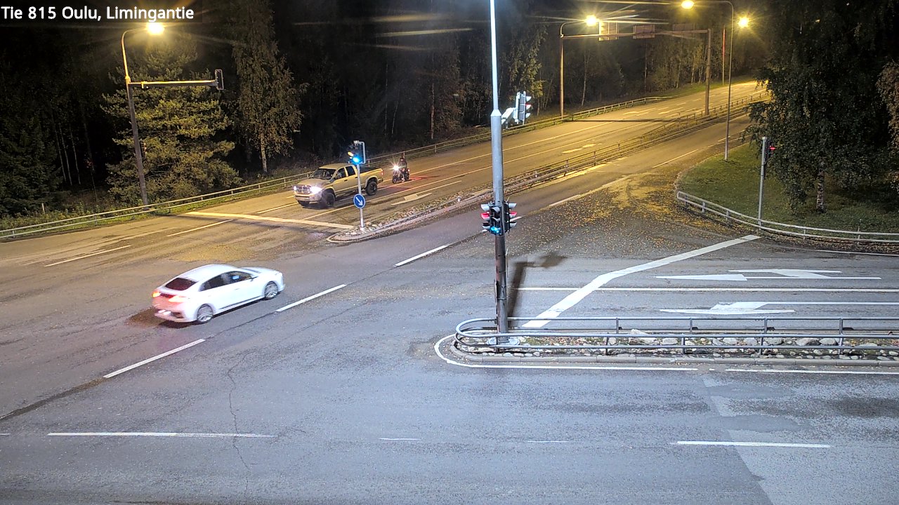 Weather Camera Image Väg 815 Oleåborg, Limingantie, Oulu, Pohjois-Pohjanmaa