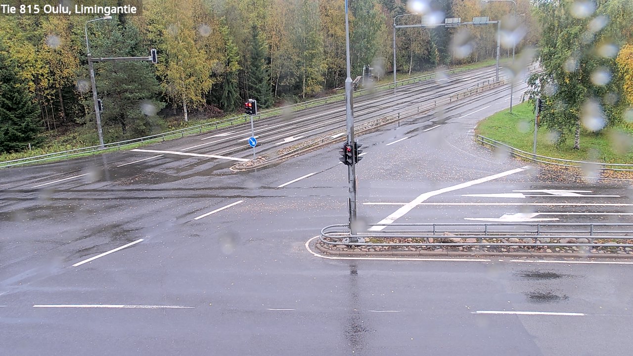 Weather Camera Image Väg 815 Oleåborg, Limingantie, Oulu, Pohjois-Pohjanmaa
