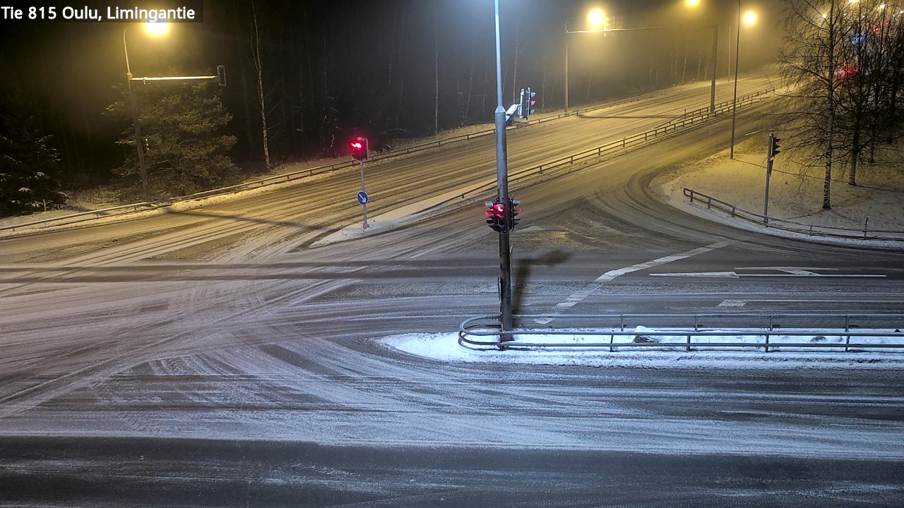 Weather Camera Image Road 815 Oulu, Limingantie, Oulu, Pohjois-Pohjanmaa