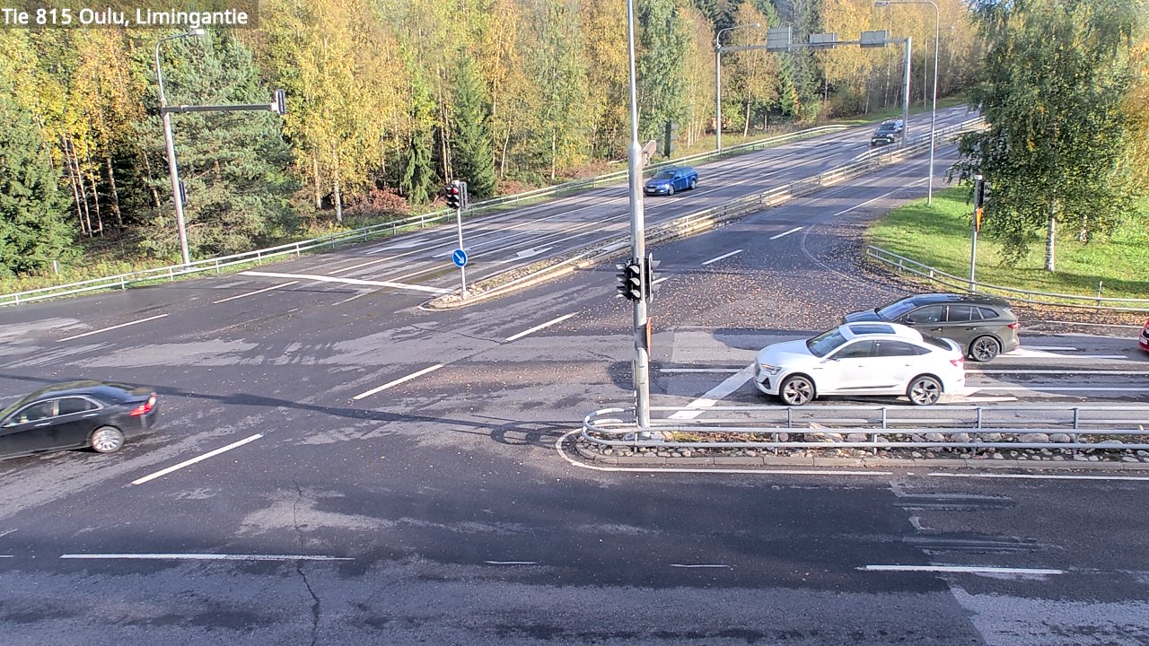 Weather Camera Image Väg 815 Oleåborg, Limingantie, Oulu, Pohjois-Pohjanmaa