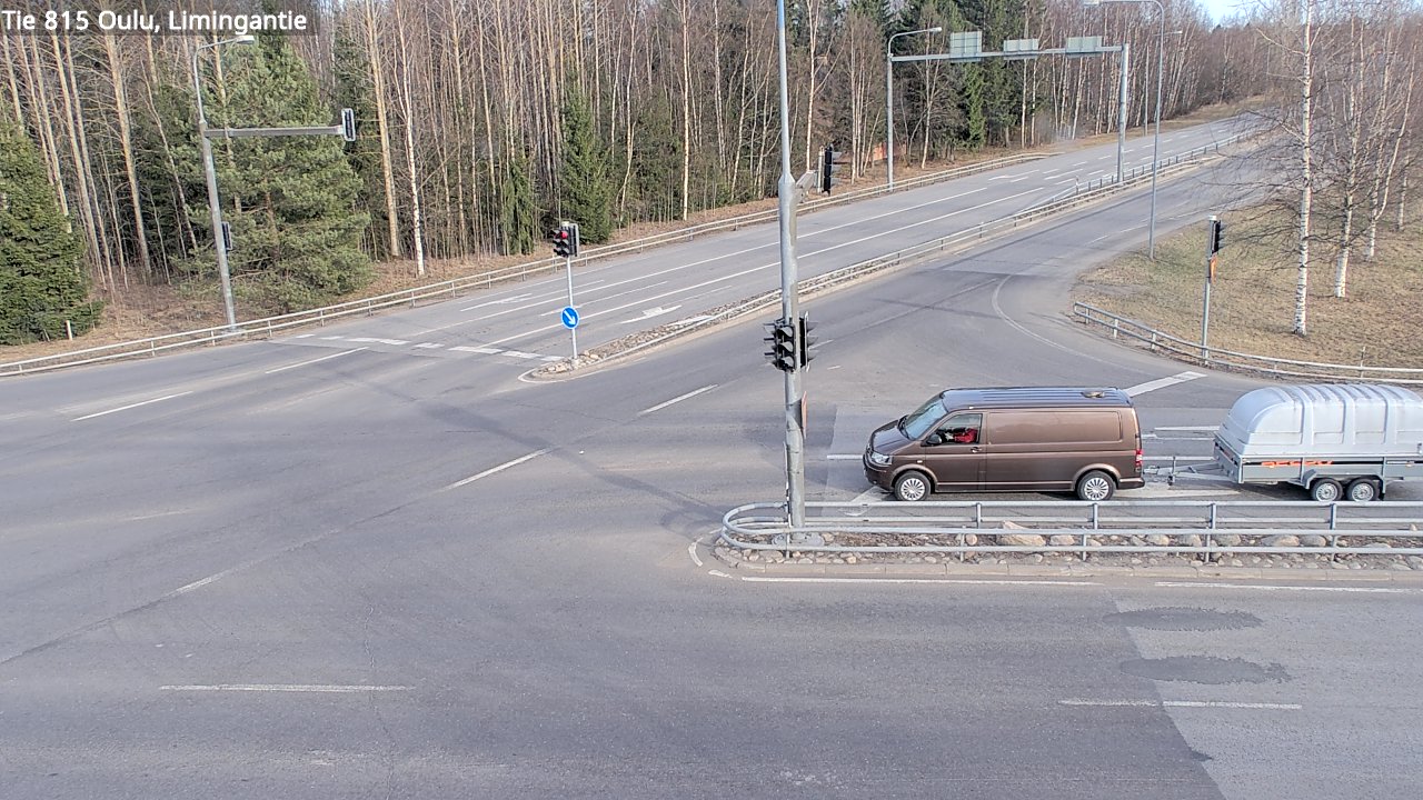 Weather Camera Image Road 815 Oulu, Limingantie, Oulu, Pohjois-Pohjanmaa