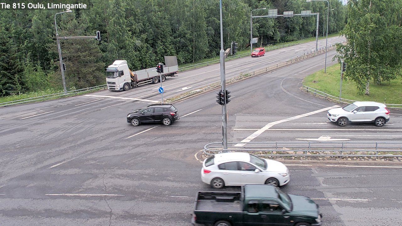 Weather Camera Image Väg 815 Oleåborg, Limingantie, Oulu, Pohjois-Pohjanmaa