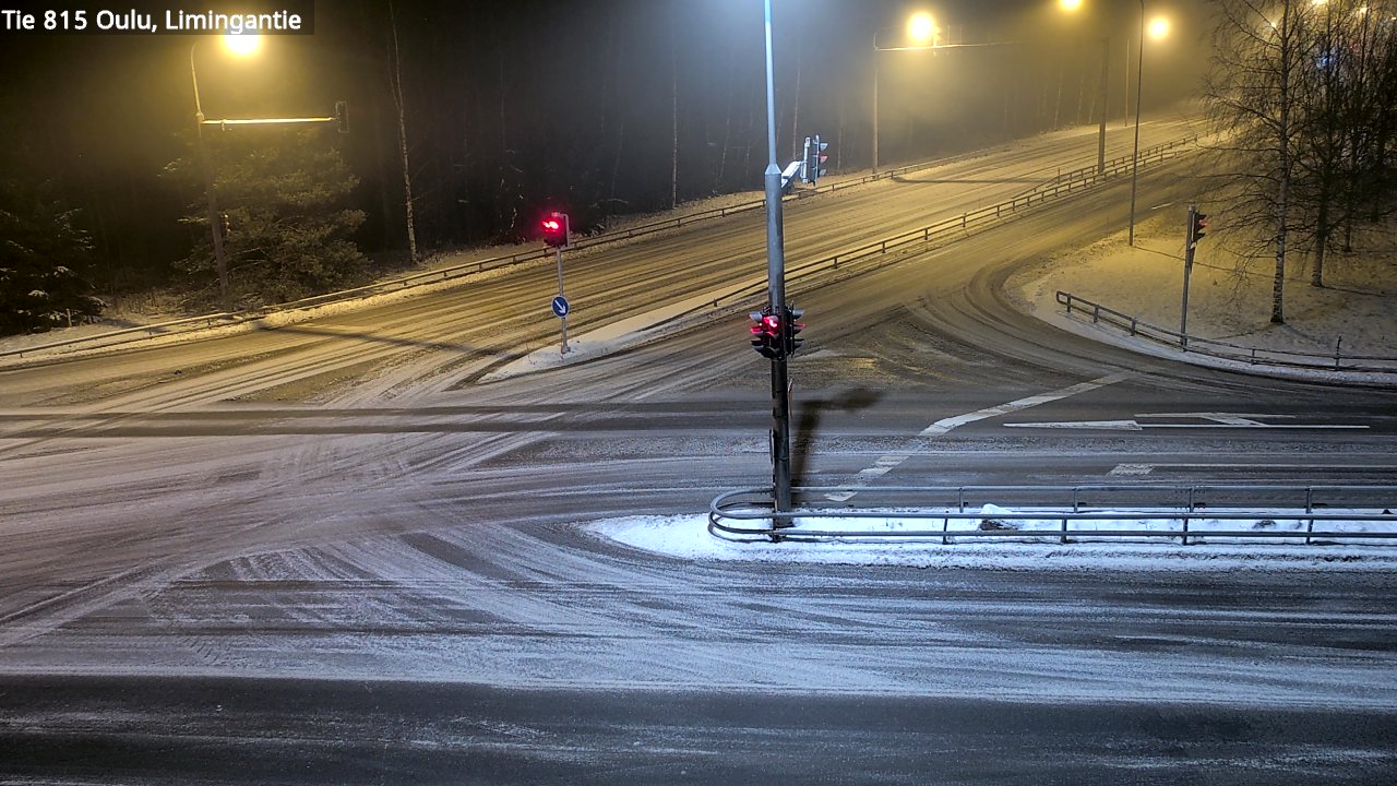 Weather Camera Image Road 815 Oulu, Limingantie, Oulu, Pohjois-Pohjanmaa