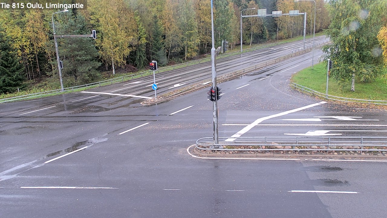 Weather Camera Image Väg 815 Oleåborg, Limingantie, Oulu, Pohjois-Pohjanmaa