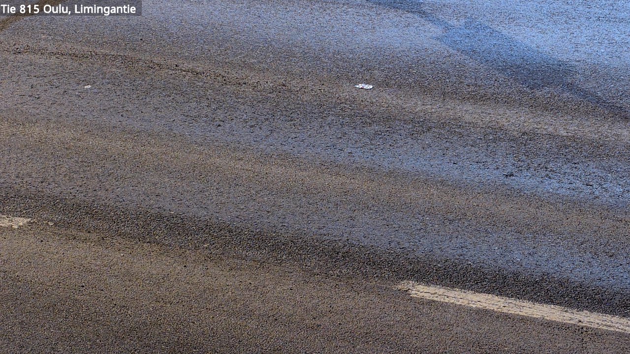 Weather Camera Image Väg 815 Oleåborg, Limingantie, Oulu, Pohjois-Pohjanmaa