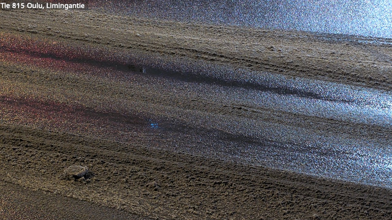 Weather Camera Image Väg 815 Oleåborg, Limingantie, Oulu, Pohjois-Pohjanmaa