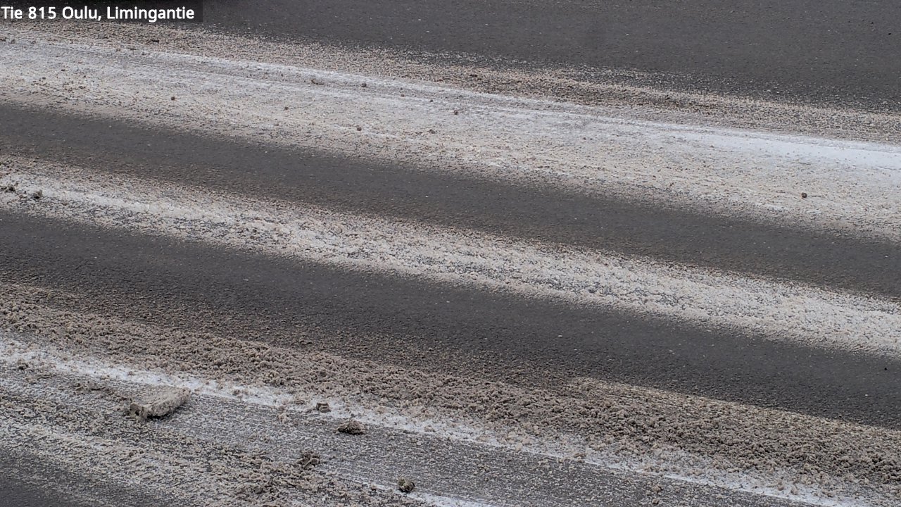 Weather Camera Image Väg 815 Oleåborg, Limingantie, Oulu, Pohjois-Pohjanmaa