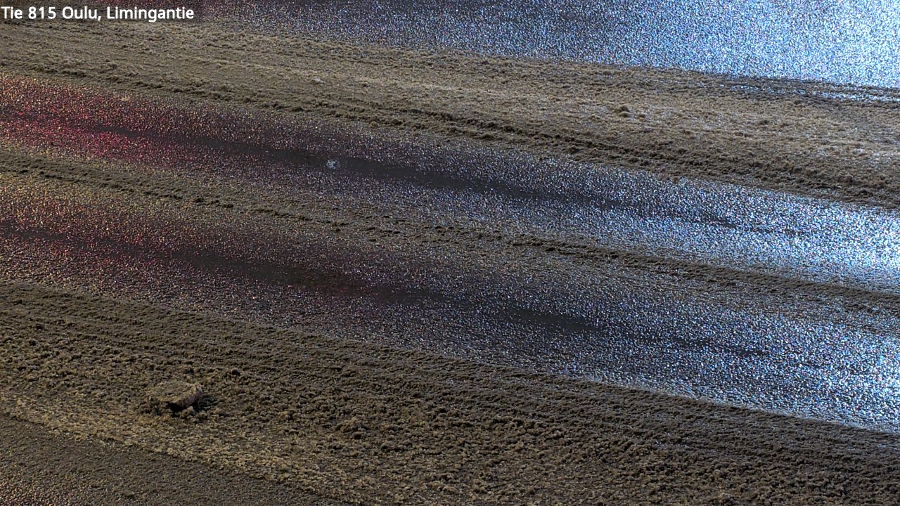 Weather Camera Image Väg 815 Oleåborg, Limingantie, Oulu, Pohjois-Pohjanmaa