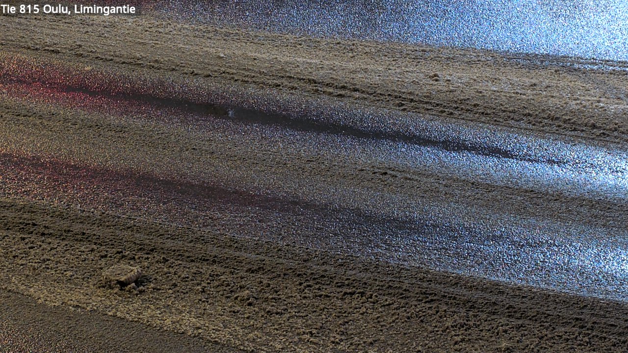 Weather Camera Image Väg 815 Oleåborg, Limingantie, Oulu, Pohjois-Pohjanmaa