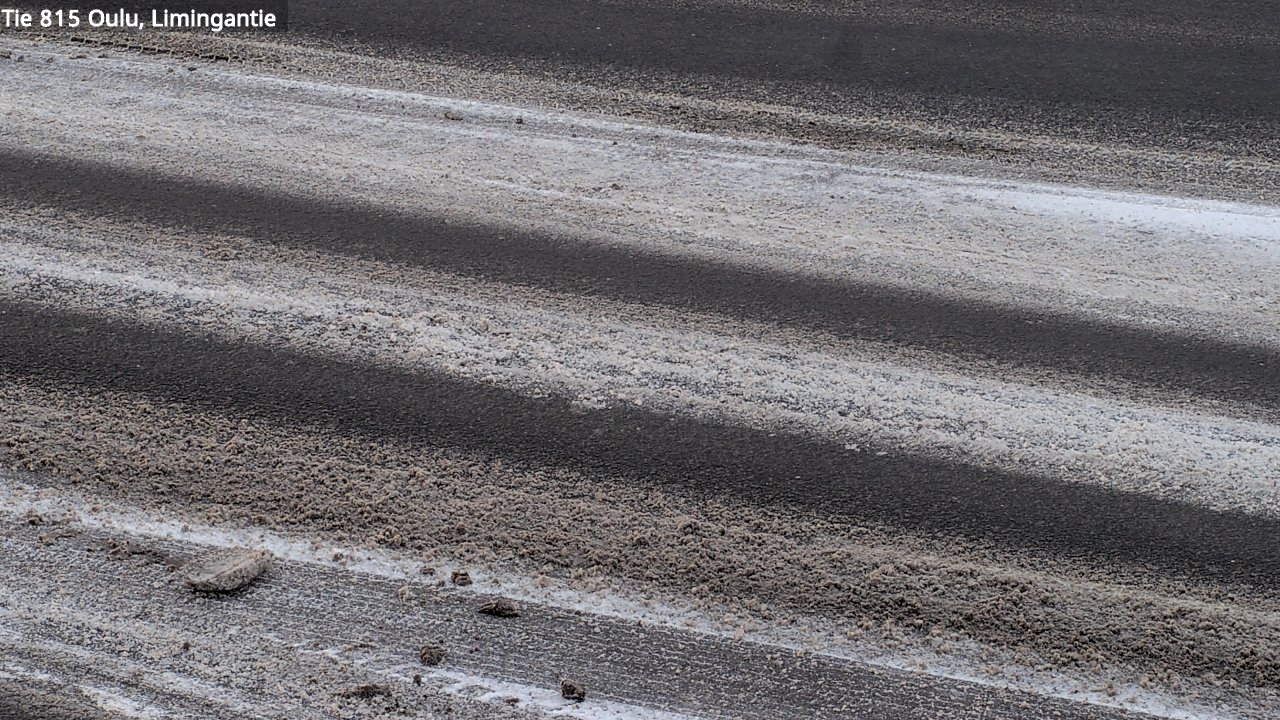 Weather Camera Image Väg 815 Oleåborg, Limingantie, Oulu, Pohjois-Pohjanmaa