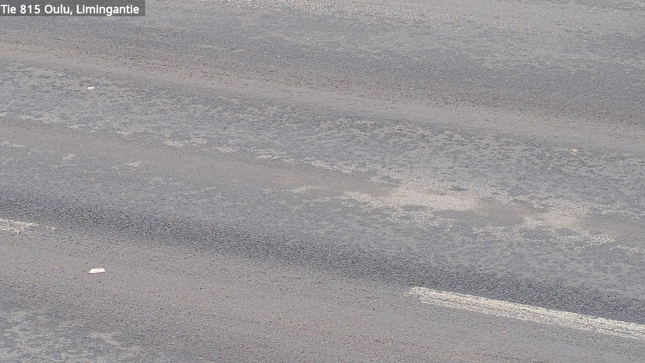 Weather Camera Image Väg 815 Oleåborg, Limingantie, Oulu, Pohjois-Pohjanmaa