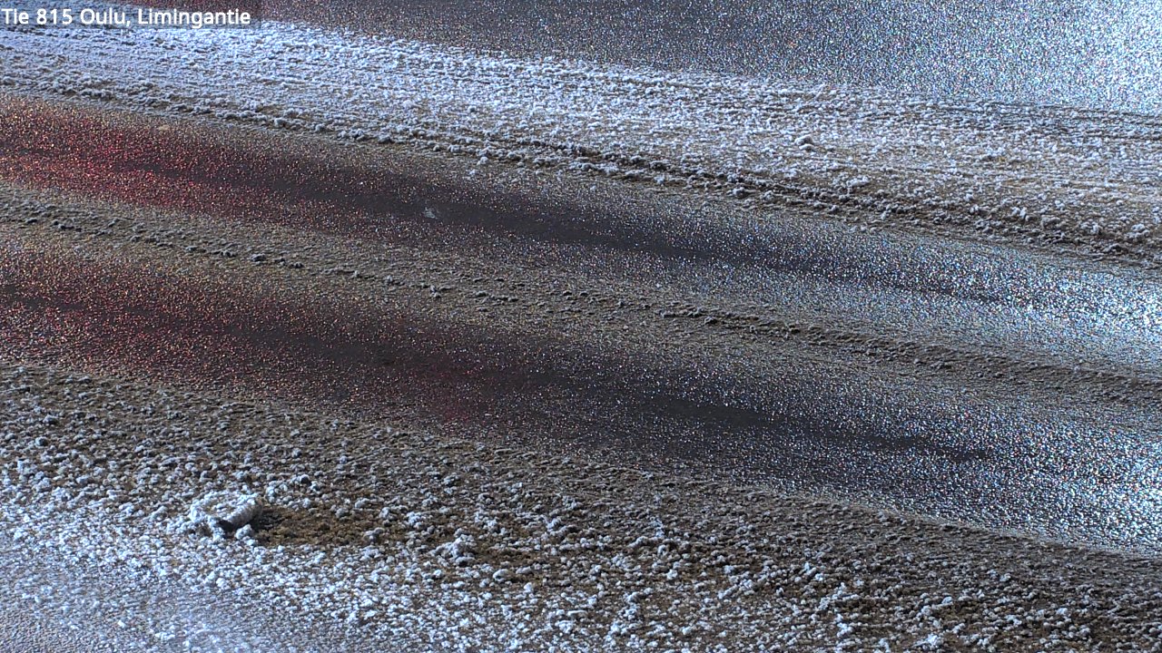Weather Camera Image Väg 815 Oleåborg, Limingantie, Oulu, Pohjois-Pohjanmaa