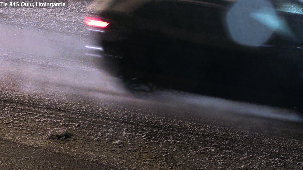 Weather Camera Image Väg 815 Oleåborg, Limingantie, Oulu, Pohjois-Pohjanmaa