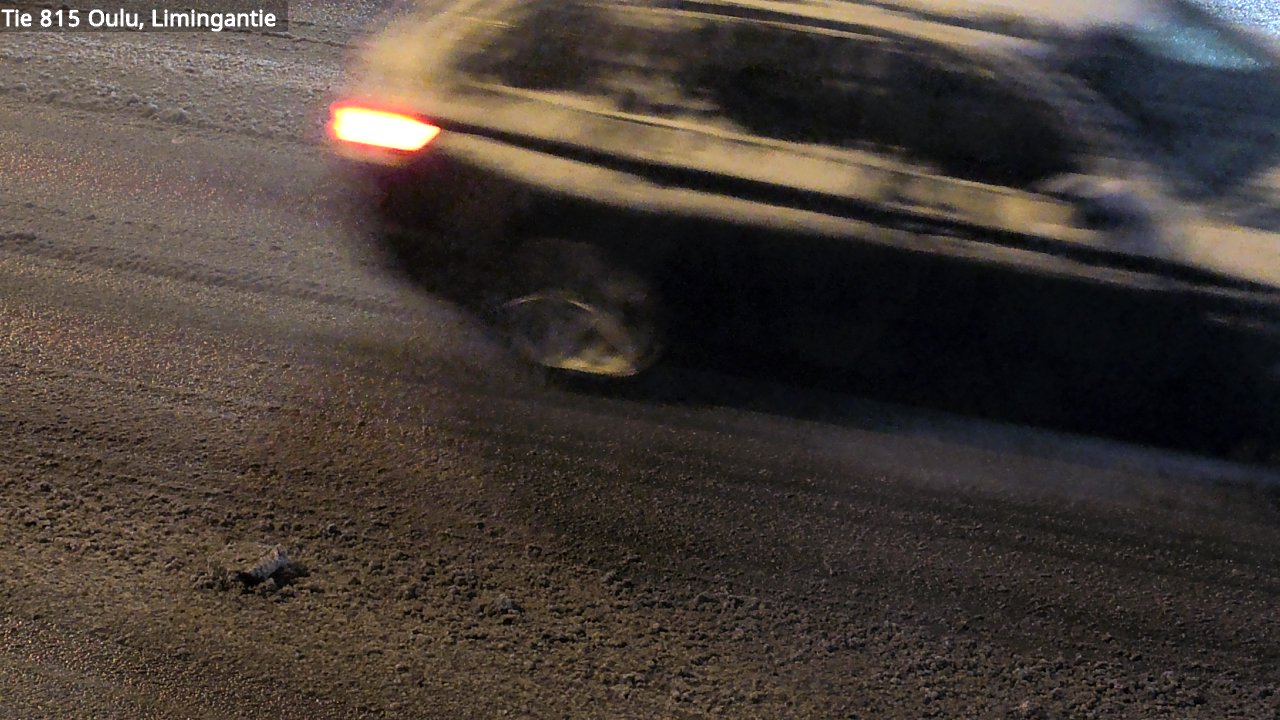 Weather Camera Image Väg 815 Oleåborg, Limingantie, Oulu, Pohjois-Pohjanmaa