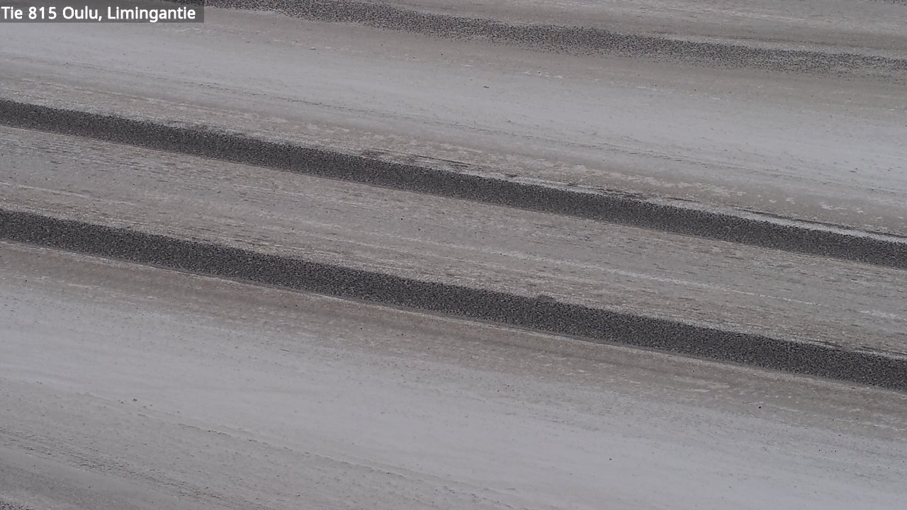 Weather Camera Image Road 815 Oulu, Limingantie, Oulu, Pohjois-Pohjanmaa