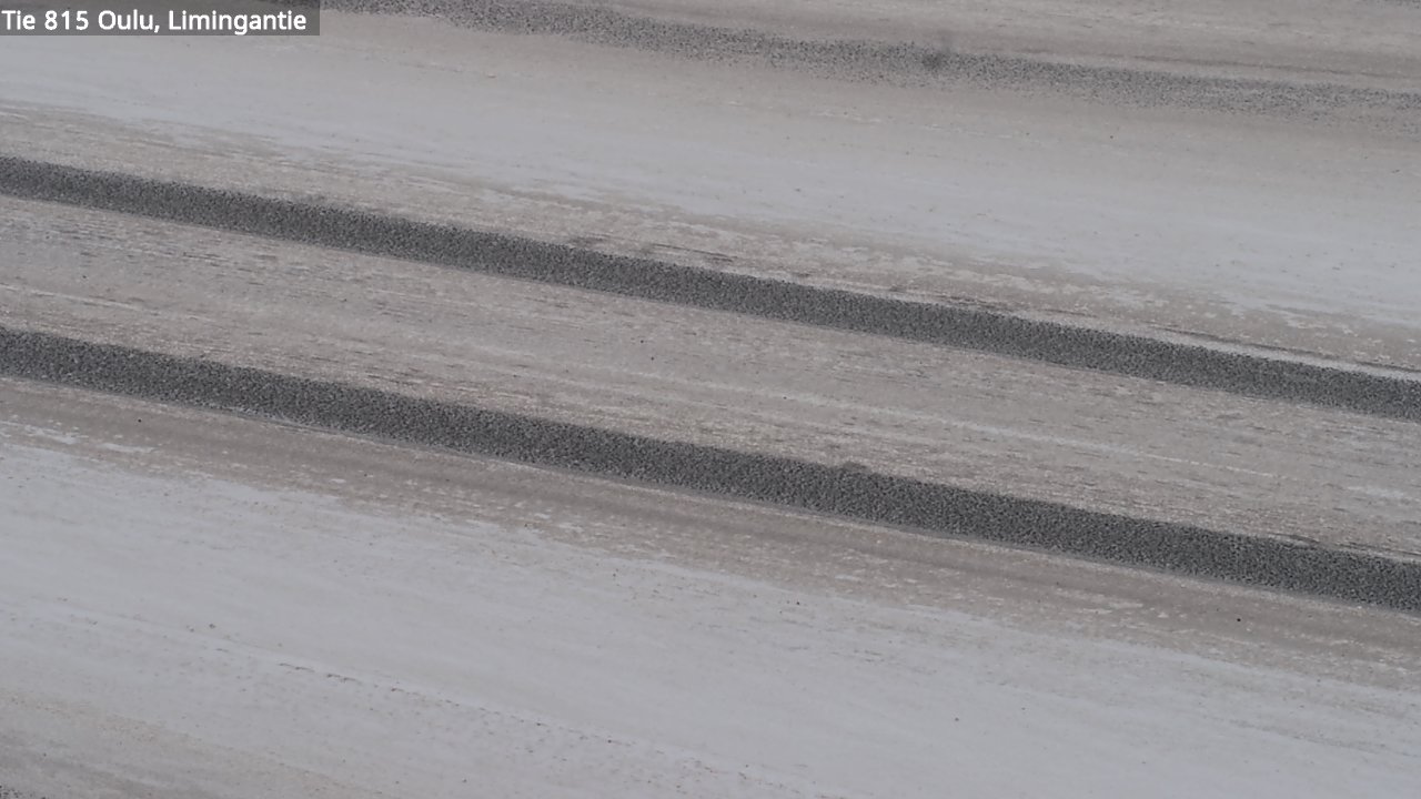 Weather Camera Image Road 815 Oulu, Limingantie, Oulu, Pohjois-Pohjanmaa