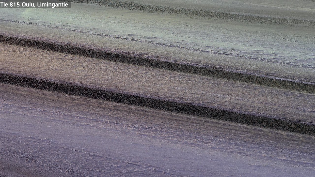 Weather Camera Image Road 815 Oulu, Limingantie, Oulu, Pohjois-Pohjanmaa