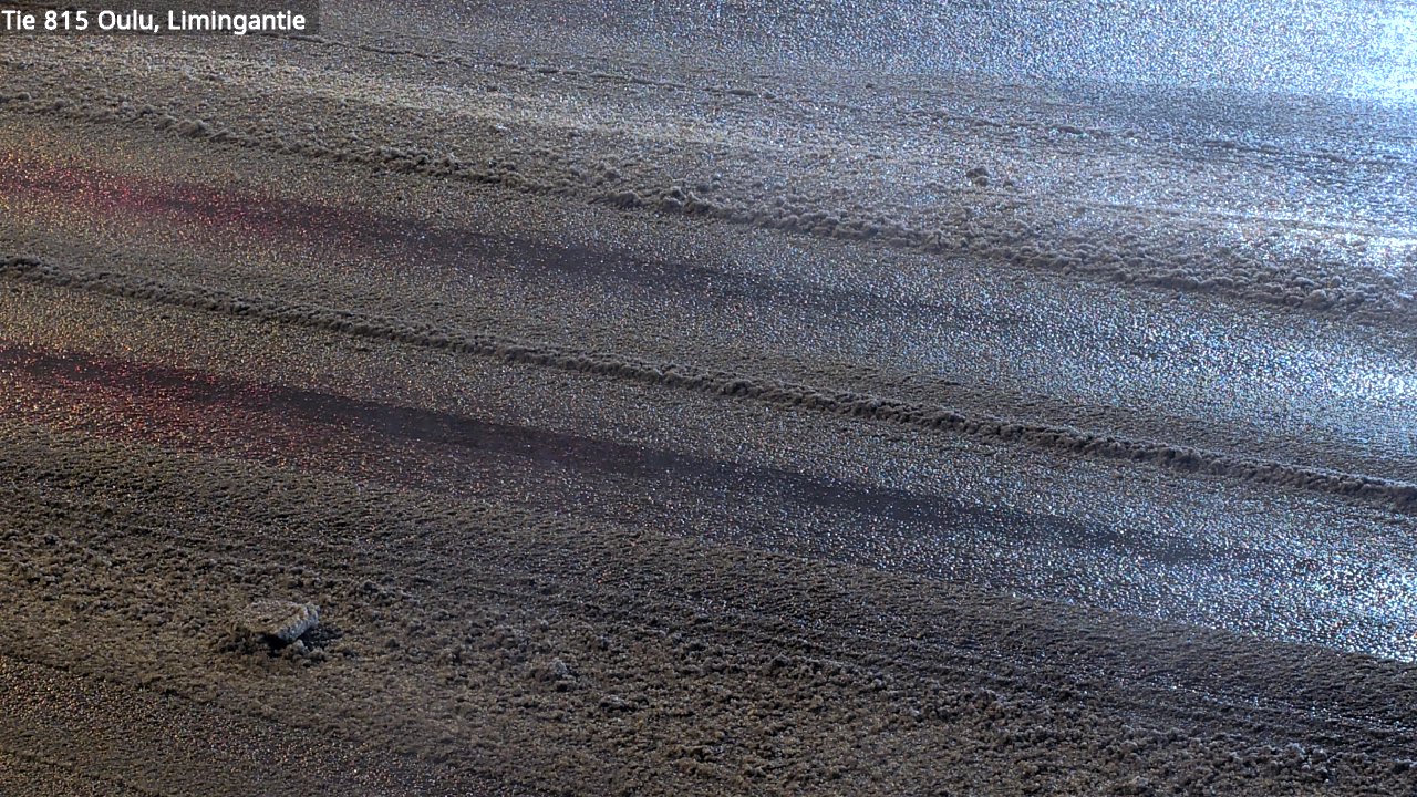 Weather Camera Image Väg 815 Oleåborg, Limingantie, Oulu, Pohjois-Pohjanmaa