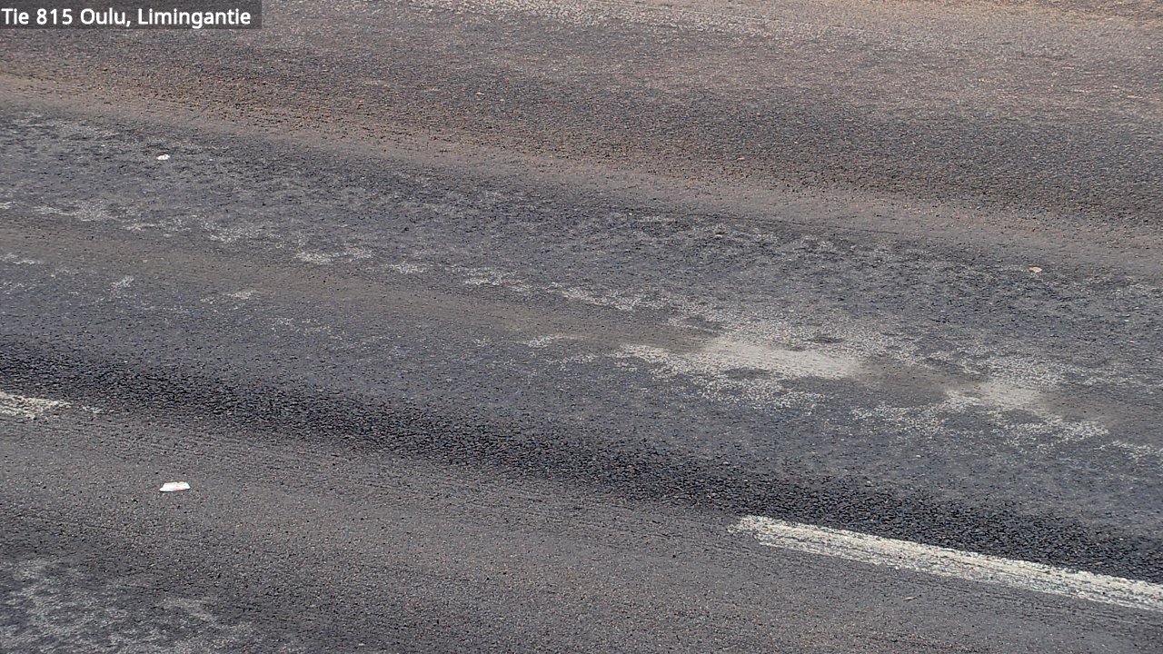 Weather Camera Image Väg 815 Oleåborg, Limingantie, Oulu, Pohjois-Pohjanmaa