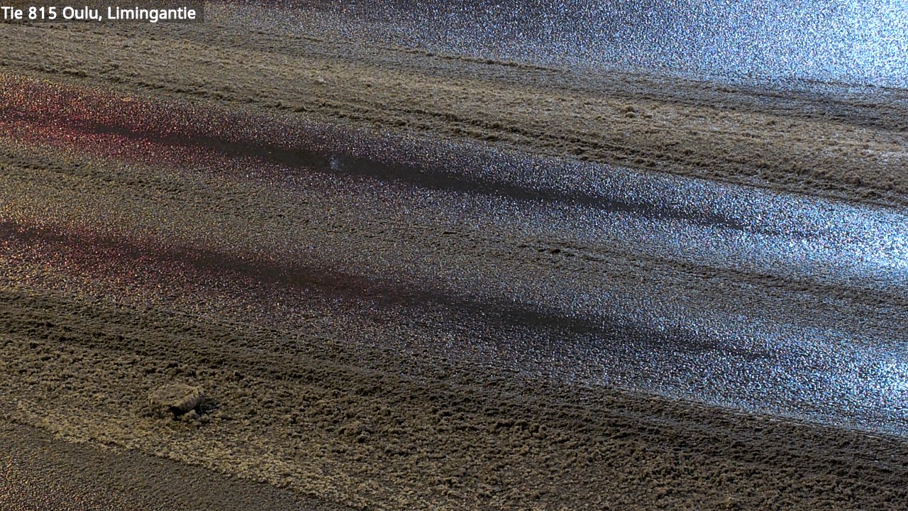 Weather Camera Image Väg 815 Oleåborg, Limingantie, Oulu, Pohjois-Pohjanmaa