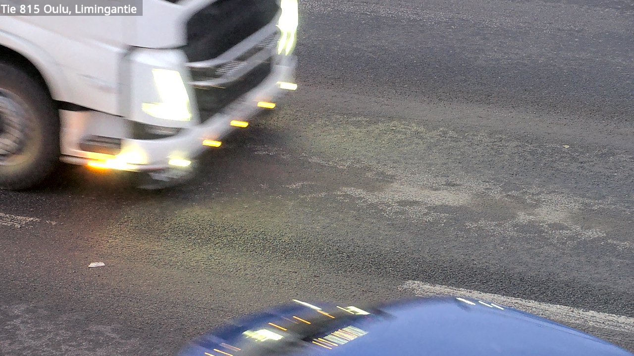 Weather Camera Image Väg 815 Oleåborg, Limingantie, Oulu, Pohjois-Pohjanmaa