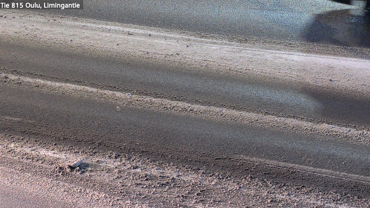 Weather Camera Image Väg 815 Oleåborg, Limingantie, Oulu, Pohjois-Pohjanmaa