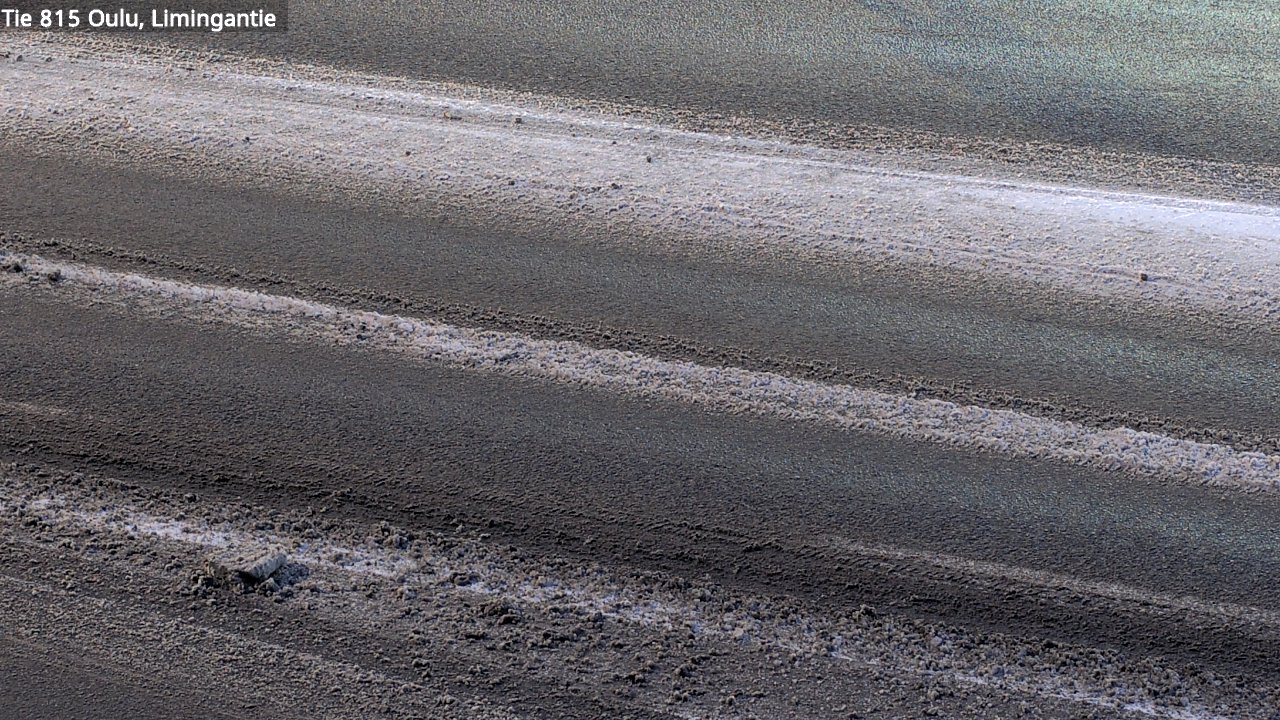 Weather Camera Image Väg 815 Oleåborg, Limingantie, Oulu, Pohjois-Pohjanmaa