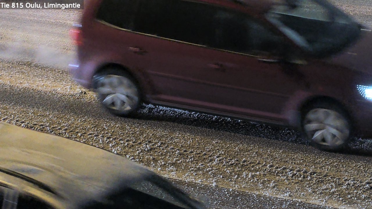 Weather Camera Image Väg 815 Oleåborg, Limingantie, Oulu, Pohjois-Pohjanmaa