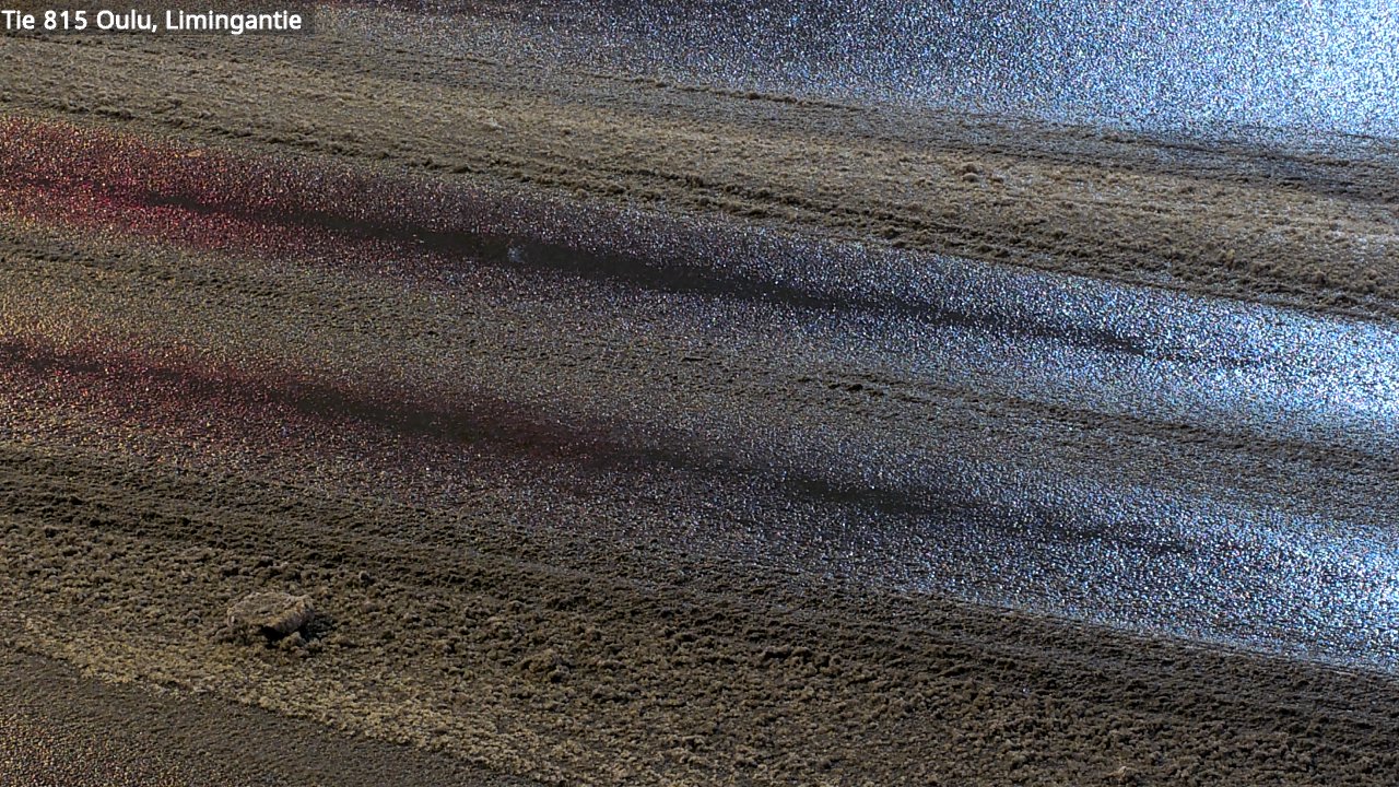 Weather Camera Image Väg 815 Oleåborg, Limingantie, Oulu, Pohjois-Pohjanmaa