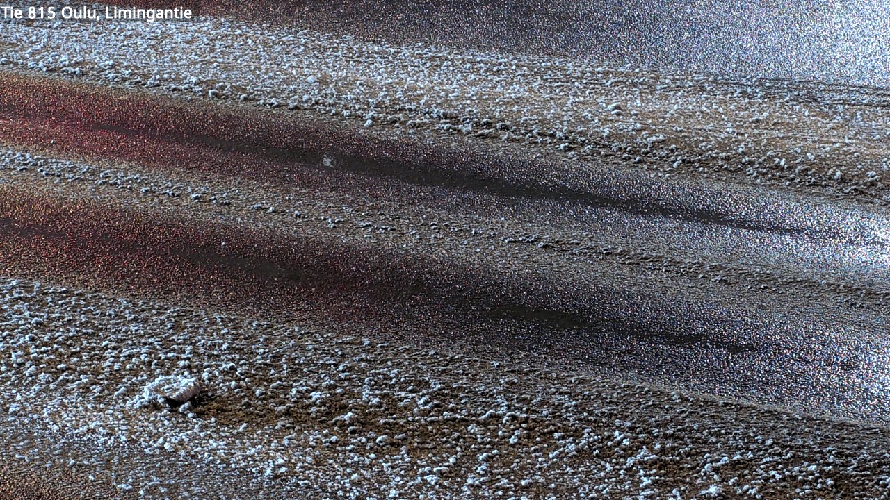 Weather Camera Image Väg 815 Oleåborg, Limingantie, Oulu, Pohjois-Pohjanmaa