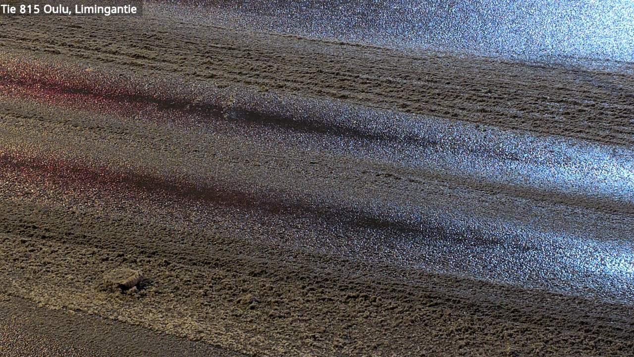 Weather Camera Image Väg 815 Oleåborg, Limingantie, Oulu, Pohjois-Pohjanmaa