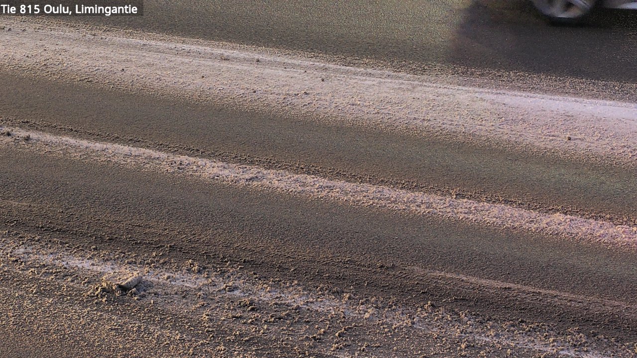 Weather Camera Image Väg 815 Oleåborg, Limingantie, Oulu, Pohjois-Pohjanmaa