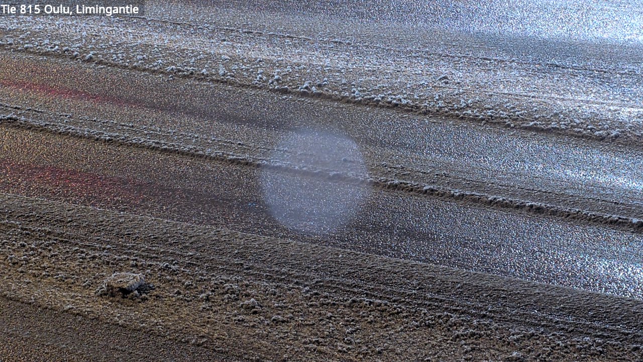 Weather Camera Image Väg 815 Oleåborg, Limingantie, Oulu, Pohjois-Pohjanmaa