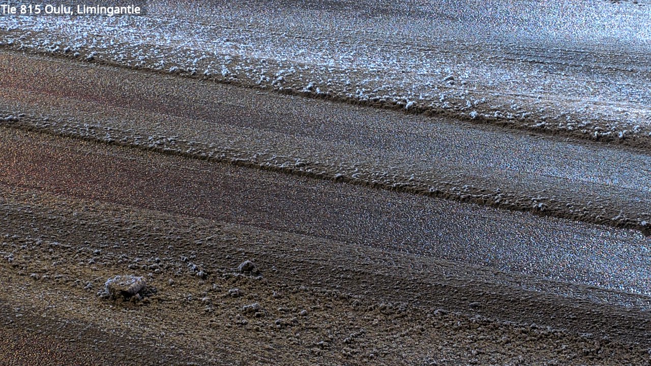 Weather Camera Image Väg 815 Oleåborg, Limingantie, Oulu, Pohjois-Pohjanmaa