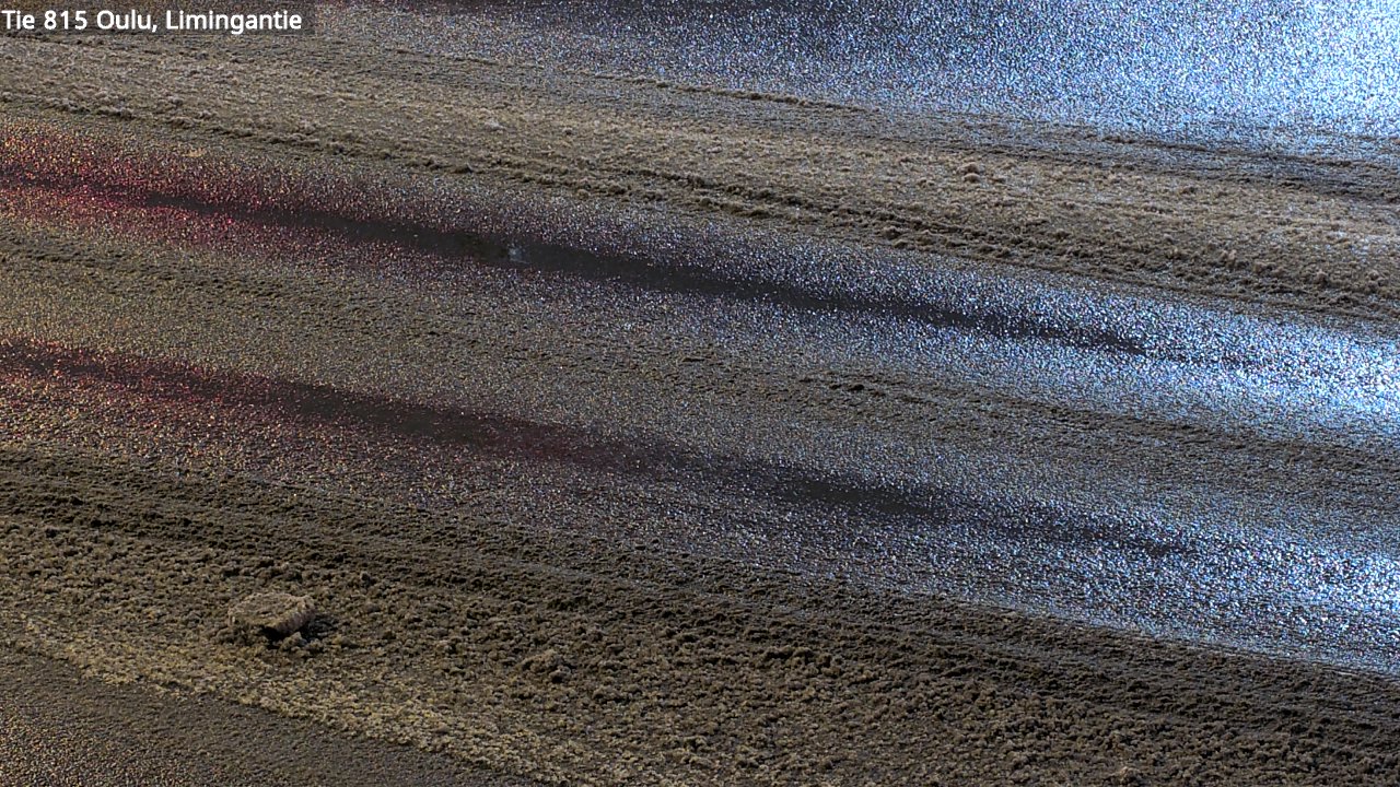 Weather Camera Image Väg 815 Oleåborg, Limingantie, Oulu, Pohjois-Pohjanmaa