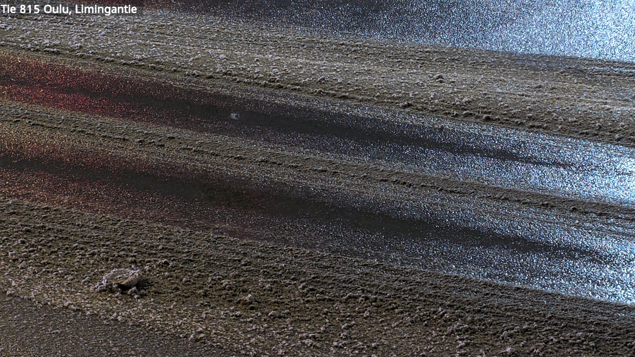 Weather Camera Image Väg 815 Oleåborg, Limingantie, Oulu, Pohjois-Pohjanmaa
