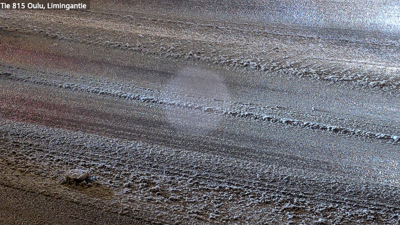 Weather Camera Image Väg 815 Oleåborg, Limingantie, Oulu, Pohjois-Pohjanmaa