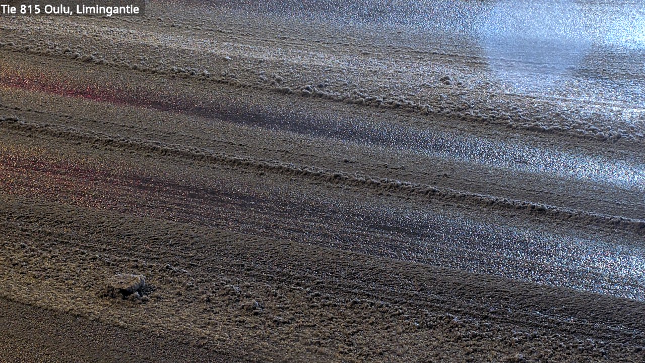 Weather Camera Image Väg 815 Oleåborg, Limingantie, Oulu, Pohjois-Pohjanmaa