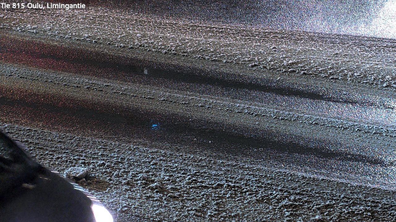 Weather Camera Image Väg 815 Oleåborg, Limingantie, Oulu, Pohjois-Pohjanmaa