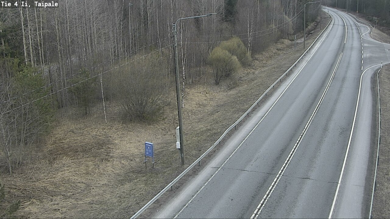 Weather Camera Image Väg 4 Ijo, Taipale, Ii, Pohjois-Pohjanmaa