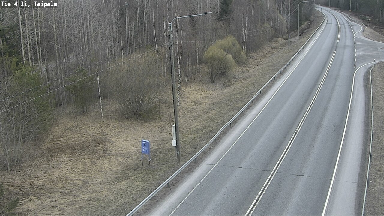 Weather Camera Image Väg 4 Ijo, Taipale, Ii, Pohjois-Pohjanmaa