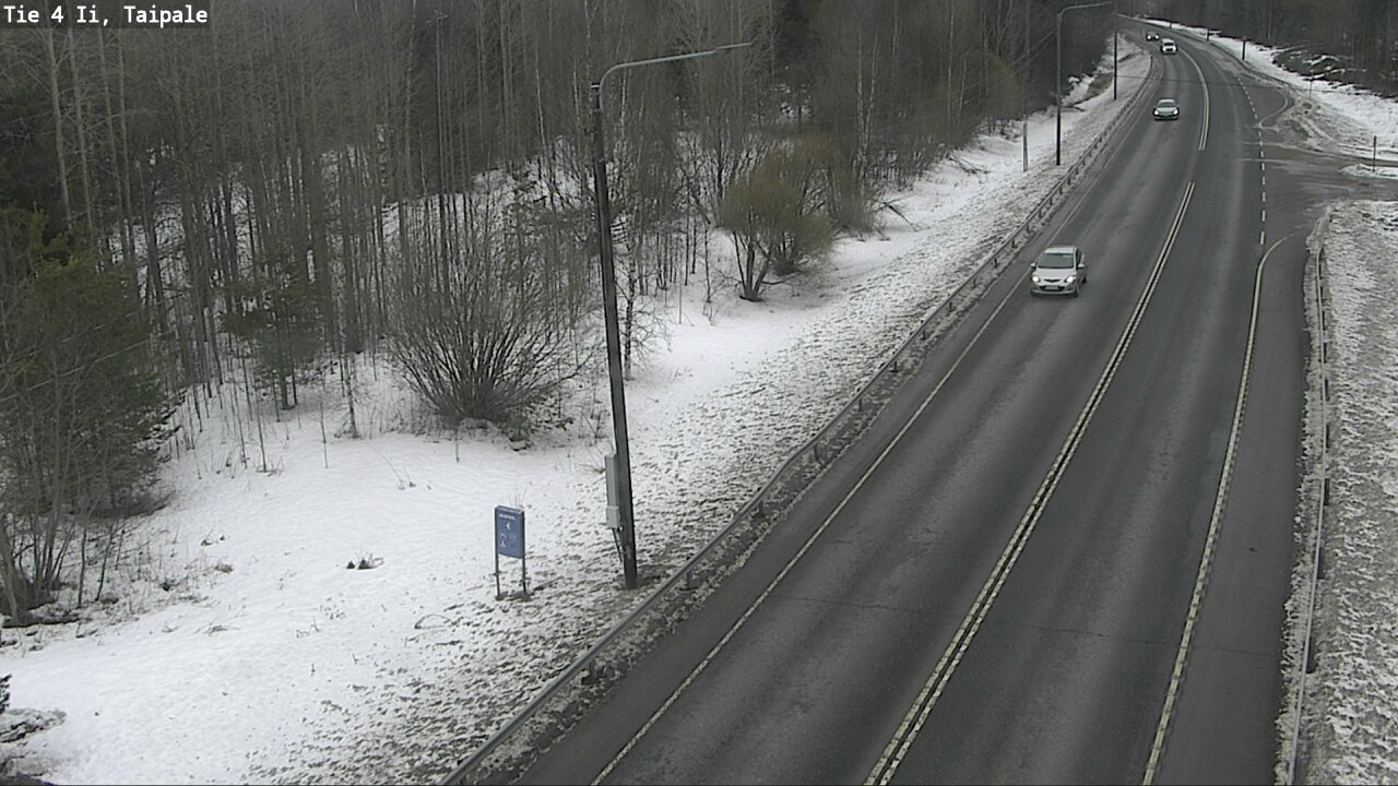 Weather Camera Image Road 4 Ii, Taipale, Ii, Pohjois-Pohjanmaa