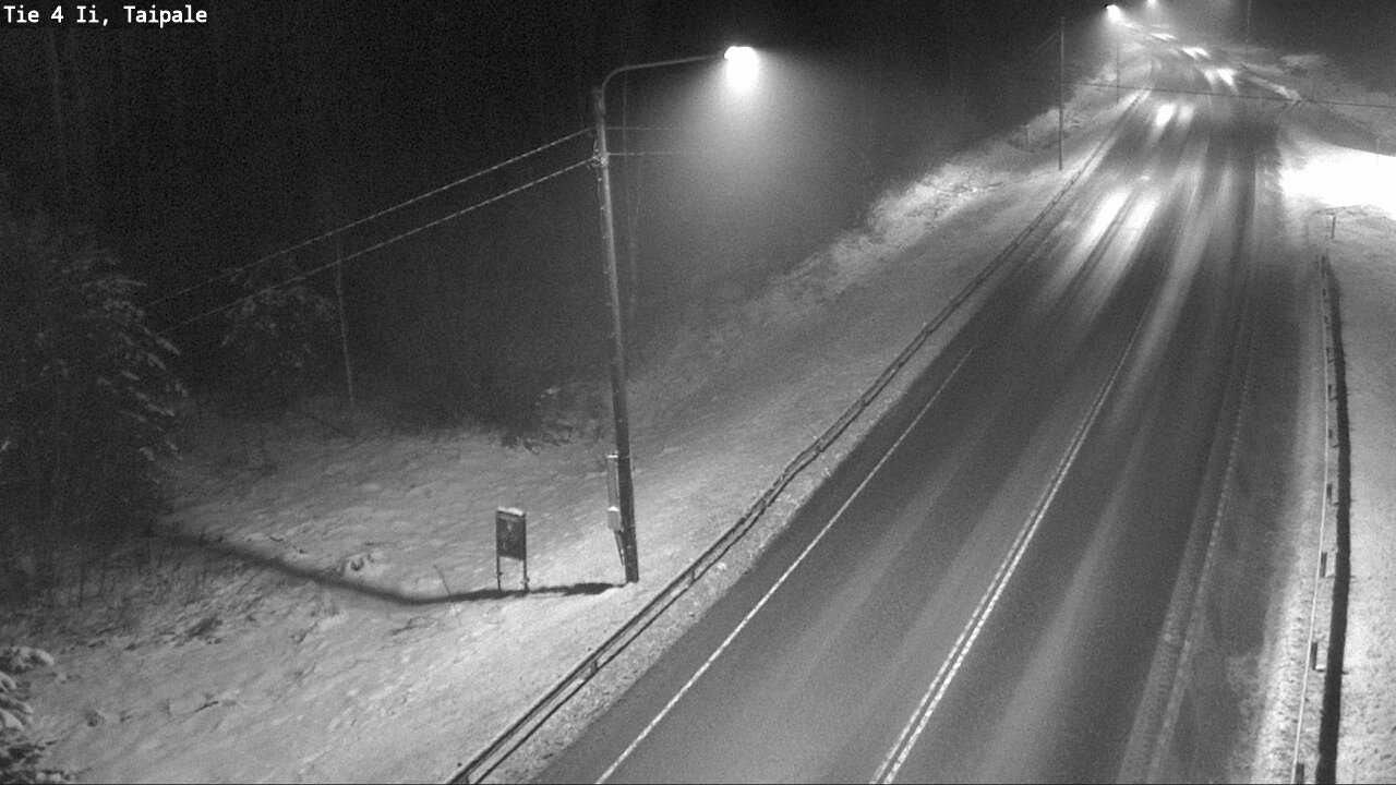 Weather Camera Image Väg 4 Ijo, Taipale, Ii, Pohjois-Pohjanmaa