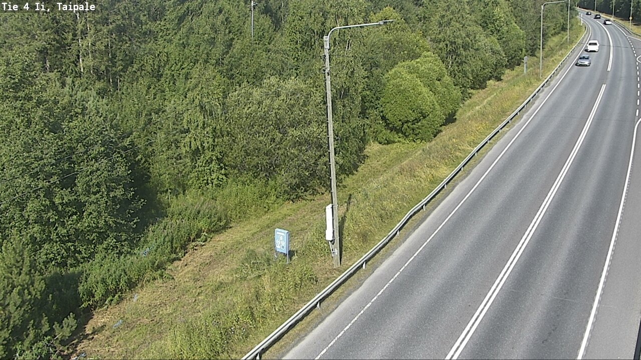 Weather Camera Image Road 4 Ii, Taipale, Ii, Pohjois-Pohjanmaa