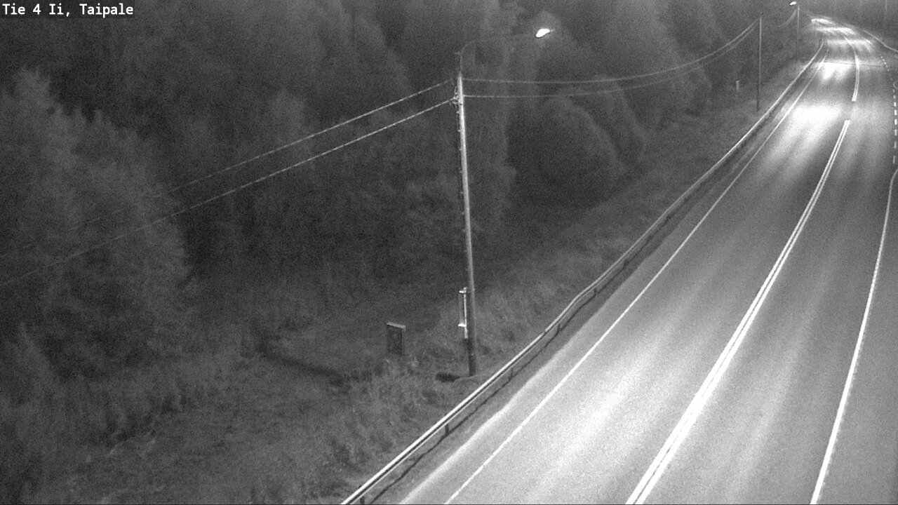 Weather Camera Image Road 4 Ii, Taipale, Ii, Pohjois-Pohjanmaa