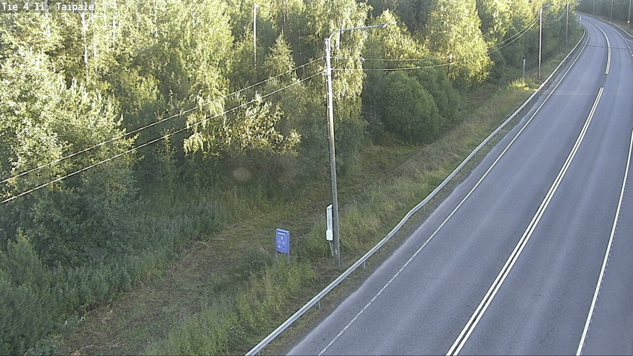 Weather Camera Image Road 4 Ii, Taipale, Ii, Pohjois-Pohjanmaa