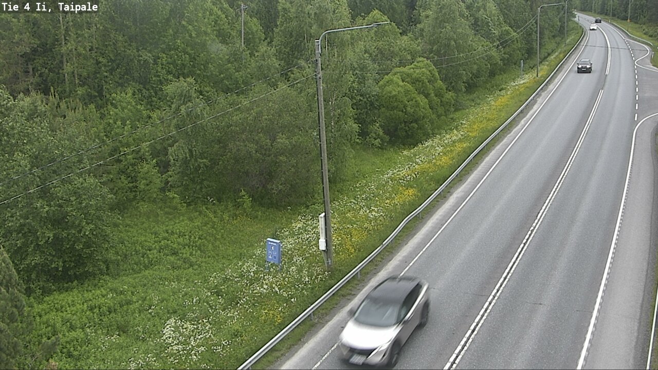 Weather Camera Image Road 4 Ii, Taipale, Ii, Pohjois-Pohjanmaa