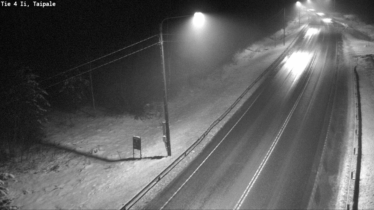 Weather Camera Image Väg 4 Ijo, Taipale, Ii, Pohjois-Pohjanmaa