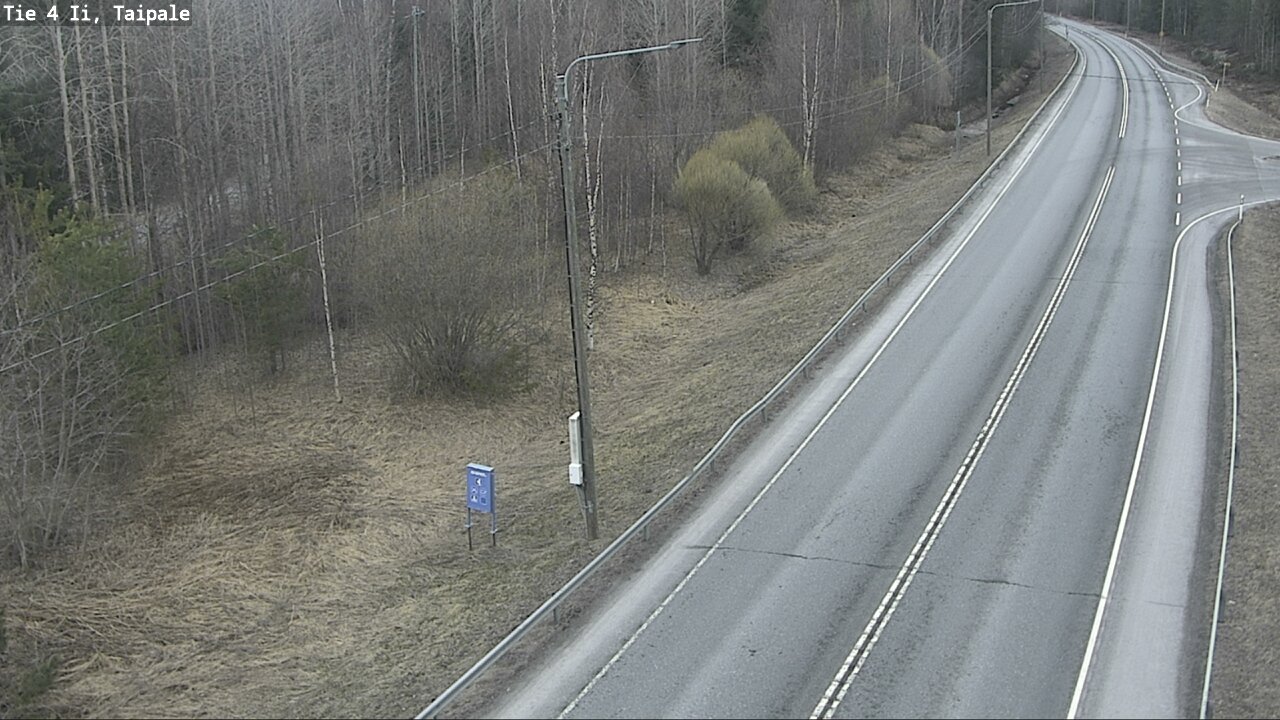 Weather Camera Image Road 4 Ii, Taipale, Ii, Pohjois-Pohjanmaa