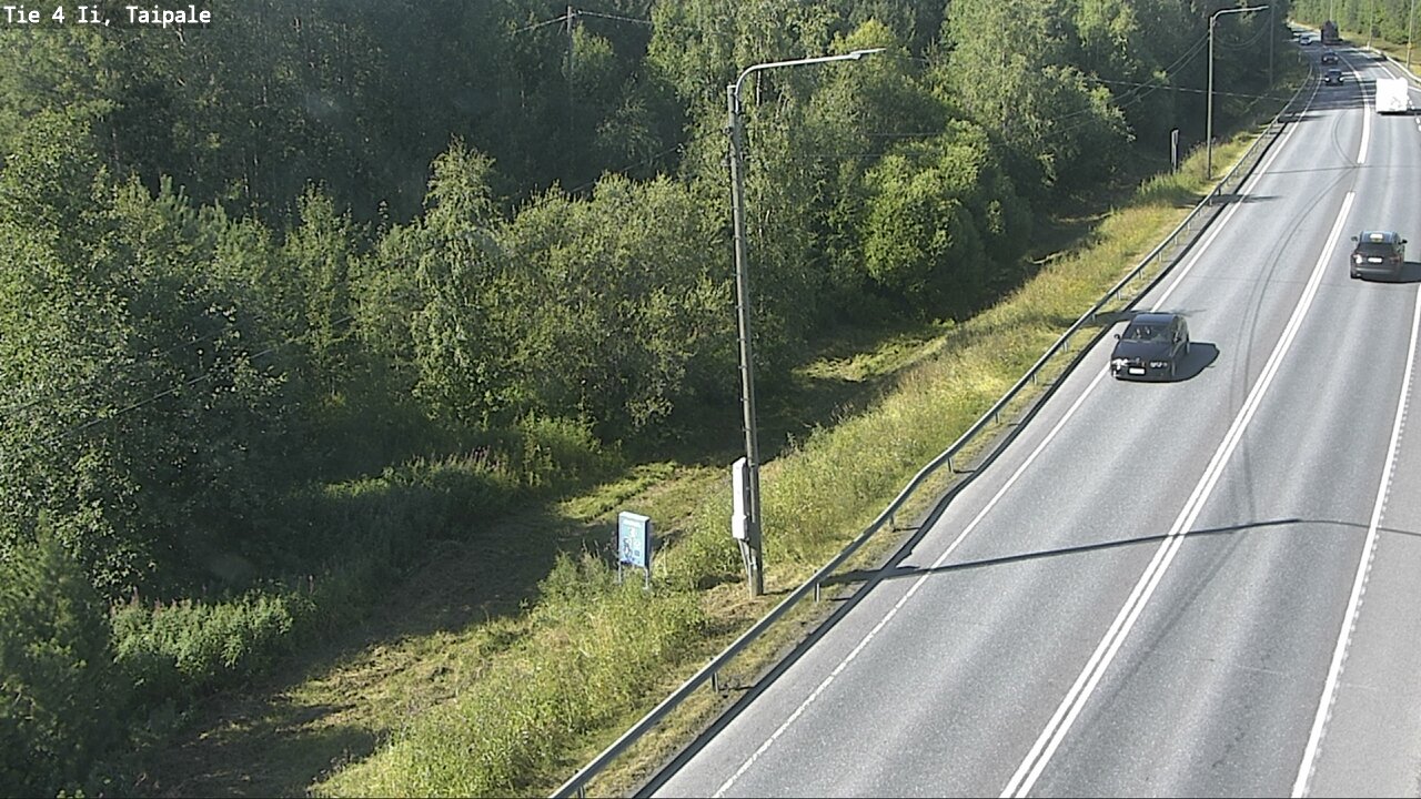 Weather Camera Image Road 4 Ii, Taipale, Ii, Pohjois-Pohjanmaa